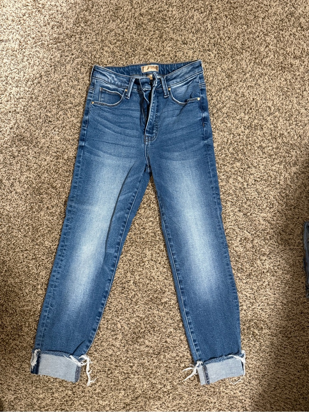 Kut Classic Blue High-Rise Women's Jeans